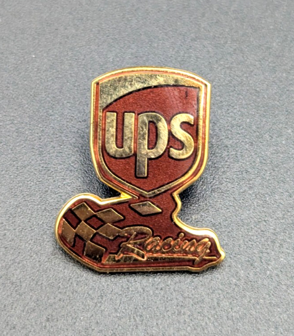 UPS Racing Lapel Pin